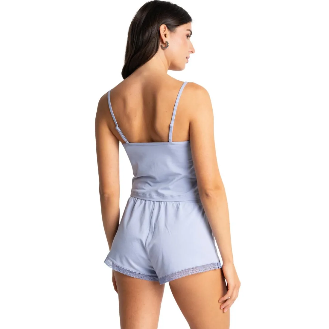 Bleu ciel en coton