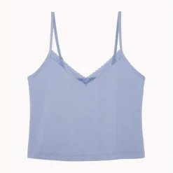 Bleu ciel en coton