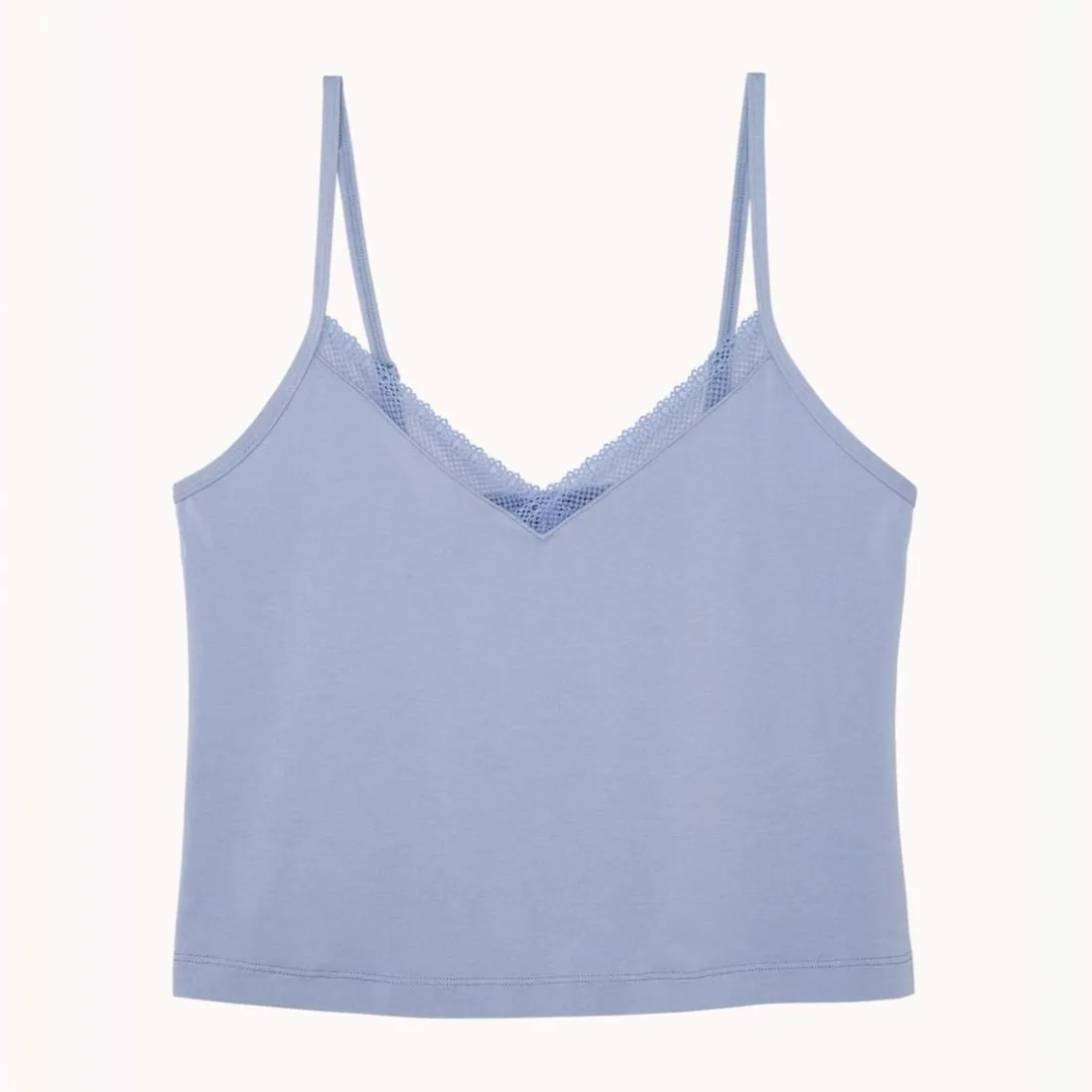 Bleu ciel en coton