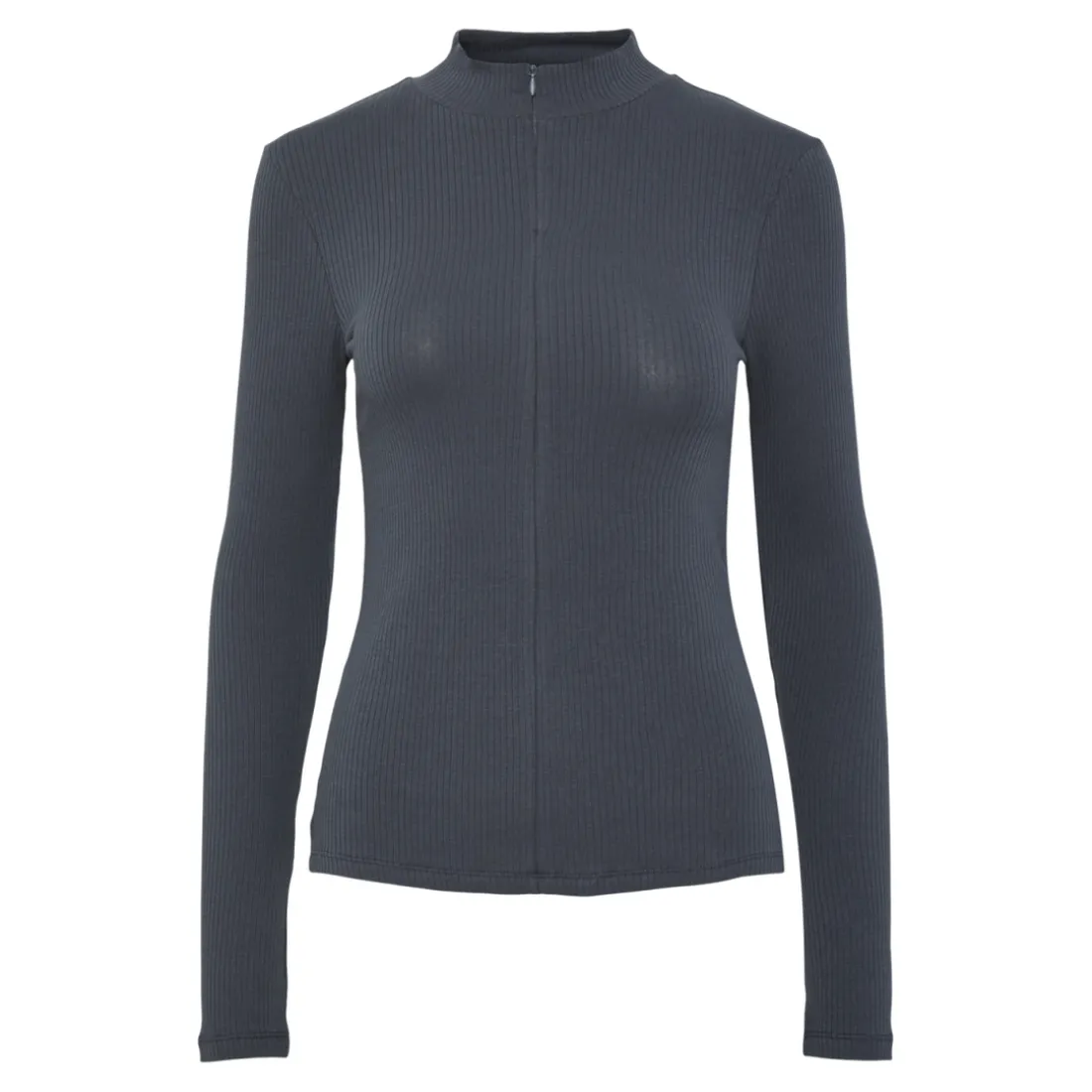 Blouse manches longues en coton Kitte bleu Juno