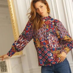 Blouse Séléna rose
