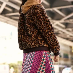 Blouson leopard NANCY