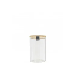 Bocal en verre et bambou 1l CIGLA