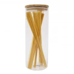 Bocal en verre et bambou 2L CIGLA