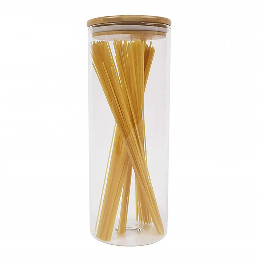 Bocal en verre et bambou 2L CIGLA