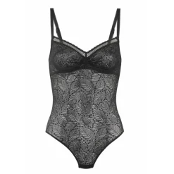 Body avec armatures noir