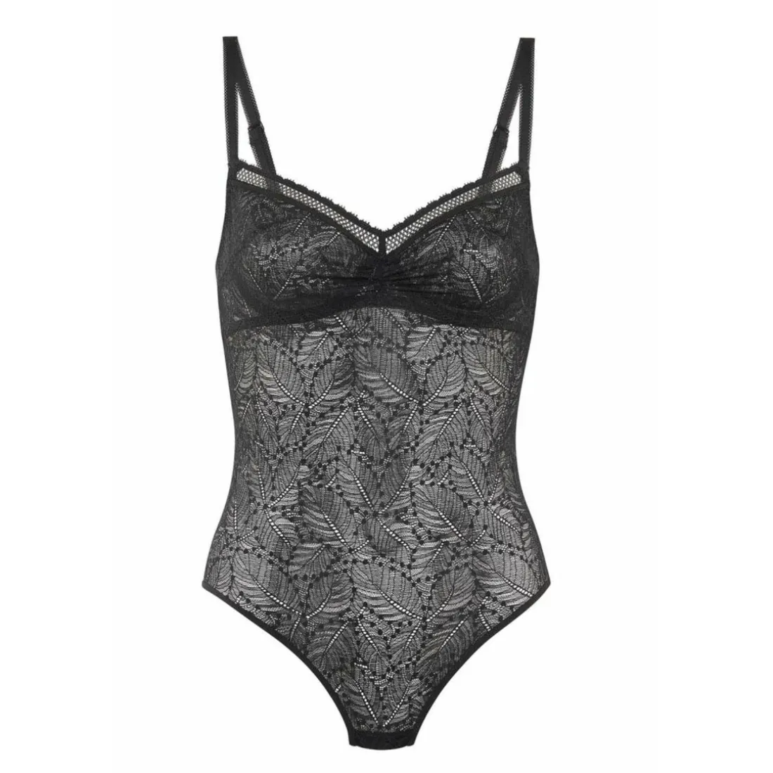Body avec armatures noir