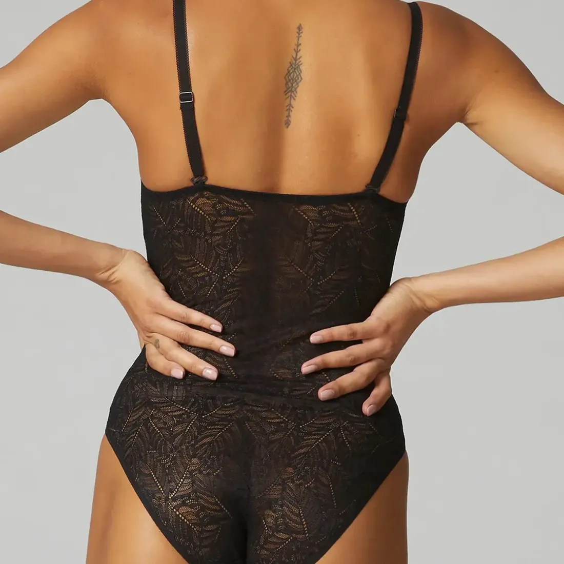 Body avec armatures noir