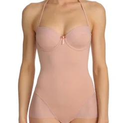 Body avec armatures rose poudré Marie Jo