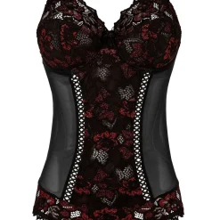 Body en dentelle avec armatures noir