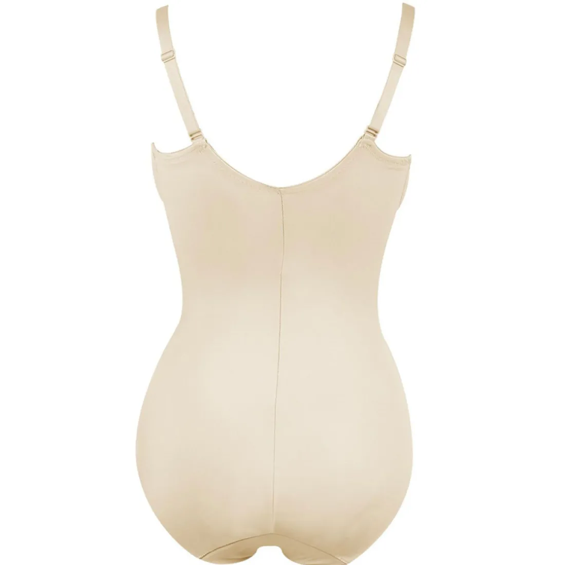 Body gainant armatures beige en nylon