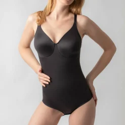 Body gainant armatures noir en nylon