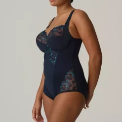 body galbant emboitant bleu