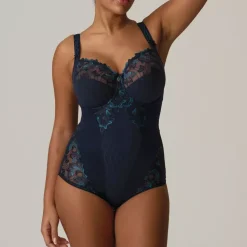body galbant emboitant bleu