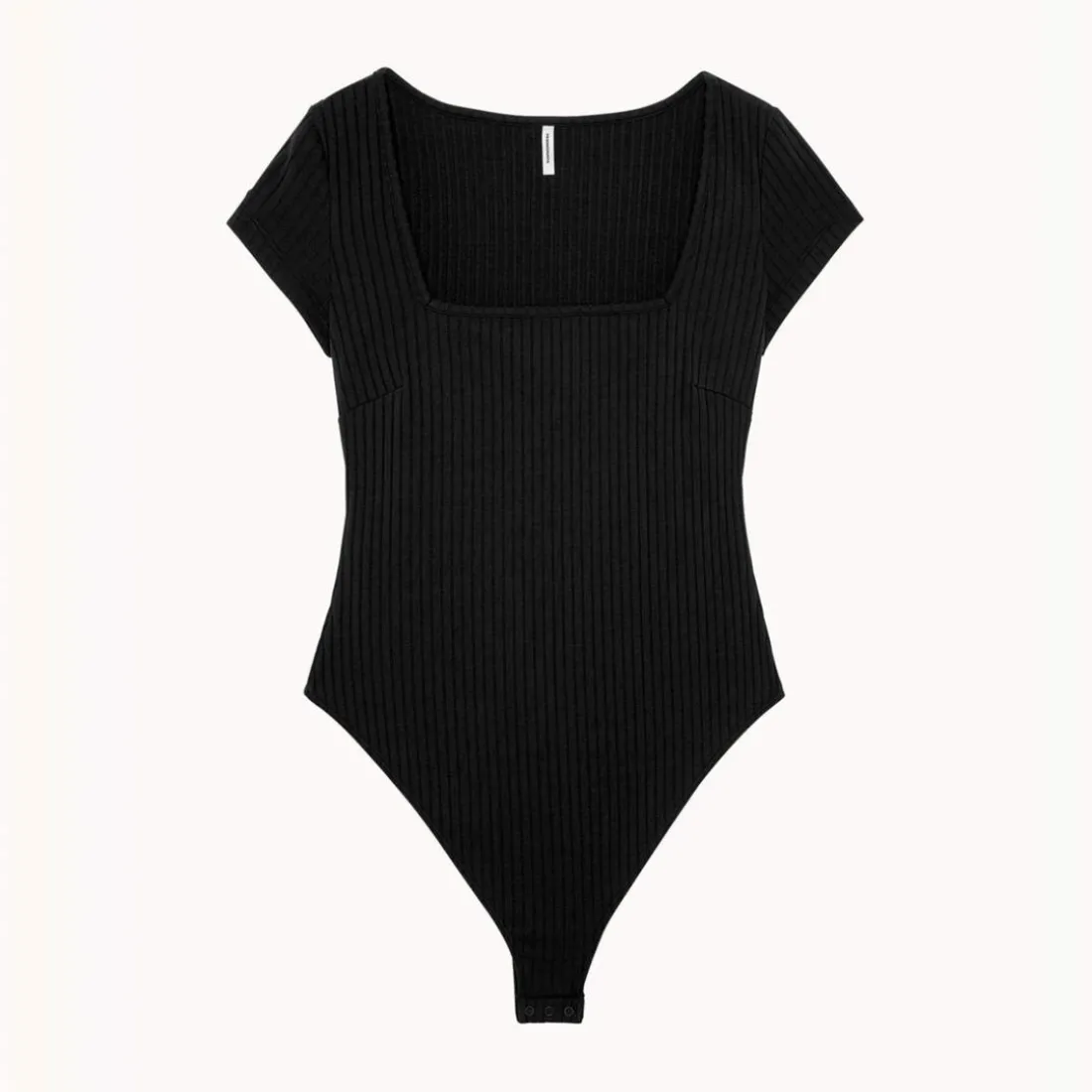 Body manches courtes Isabella noir