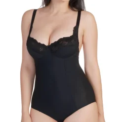Body modelant avec armatures noir