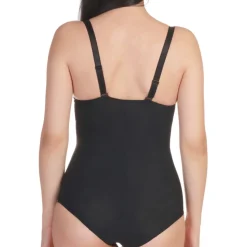 Body modelant avec armatures noir
