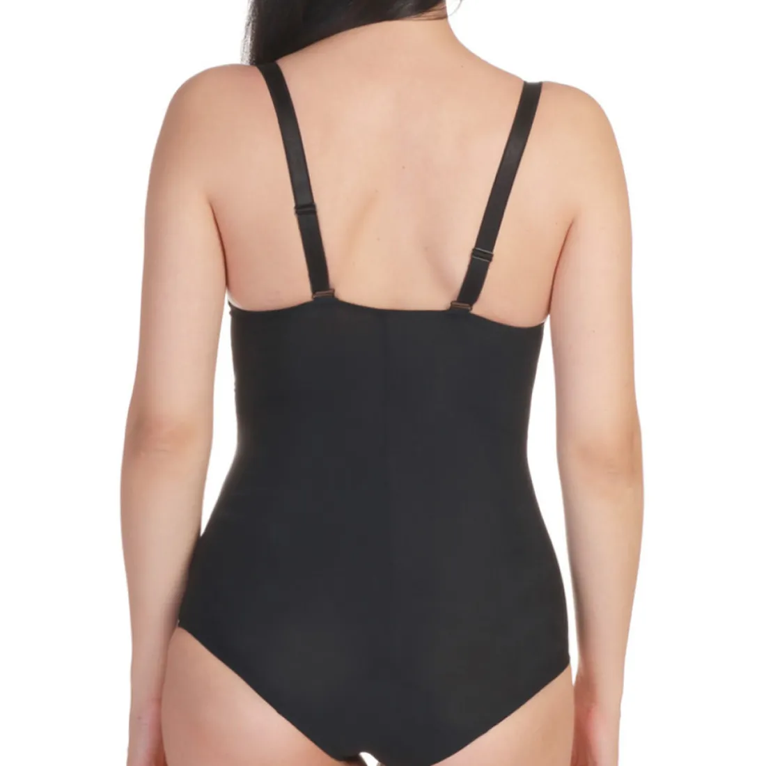 Body modelant avec armatures noir