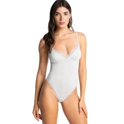 Body triangle en coton - Gris