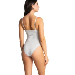 Body triangle en coton - Gris