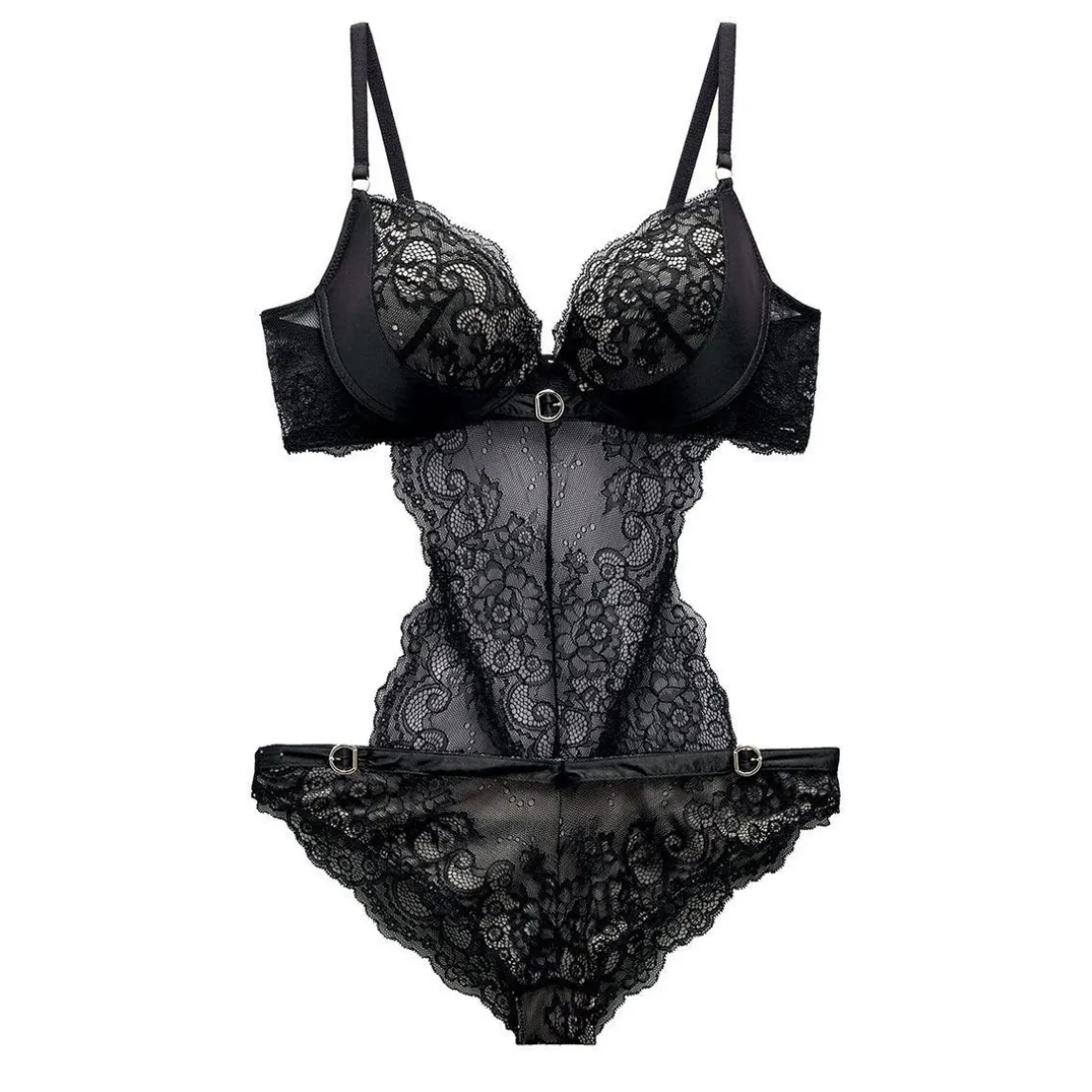 Body trikini armatures Pomm Poire Noir