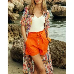 Body WINONA blanc en coton