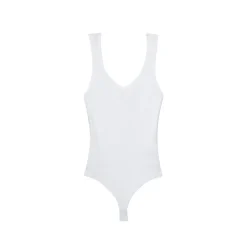 Body WINONA blanc en coton