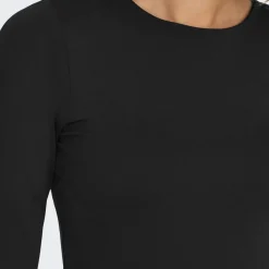 Bodysuit manches longues Lone noir Maud