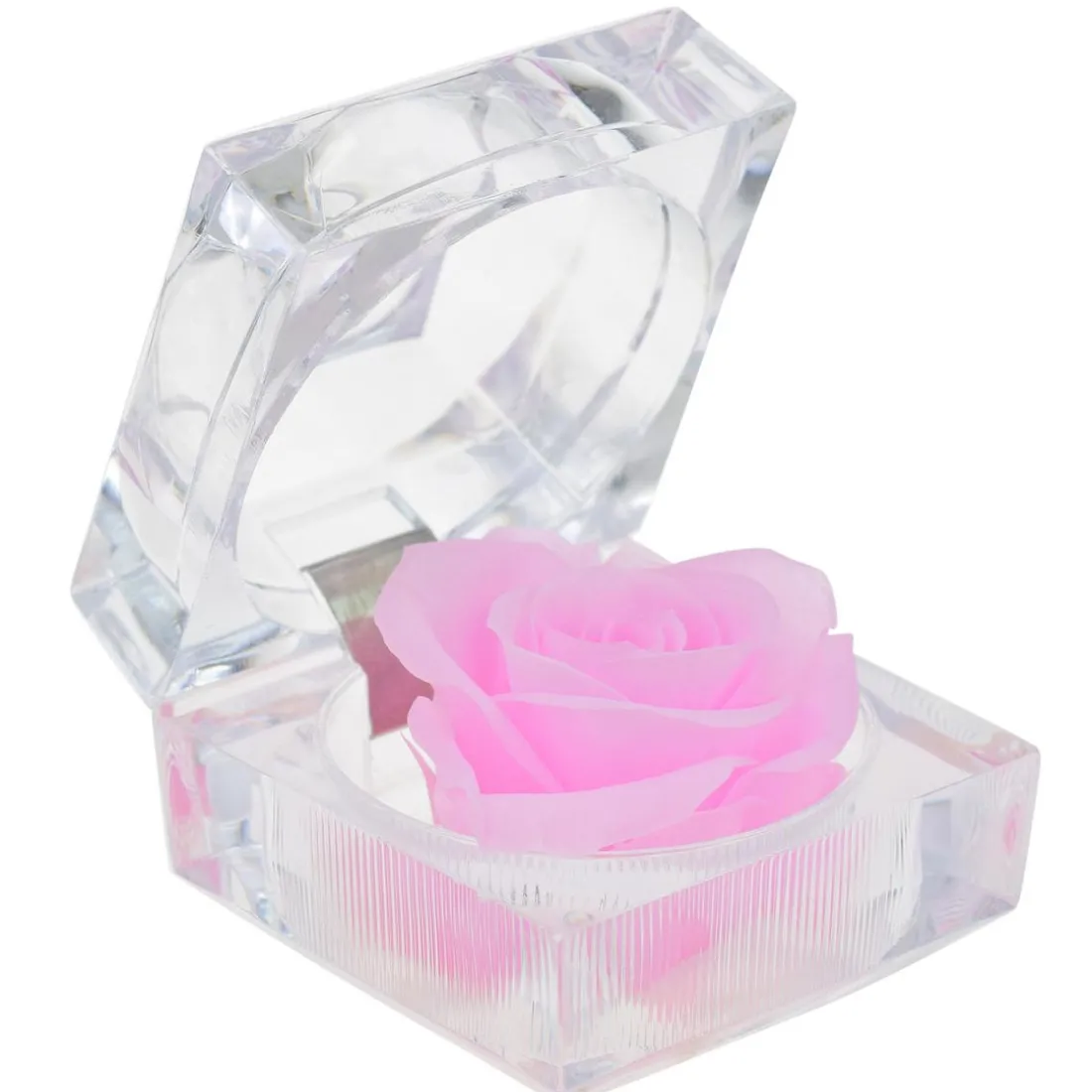 Boite à bijoux So Charm - Rose eternelle rose