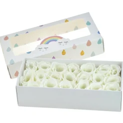 Boite So charm - 20 Roses de savon à pétale