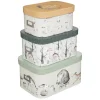 Boites Rangement Carton lot de 3