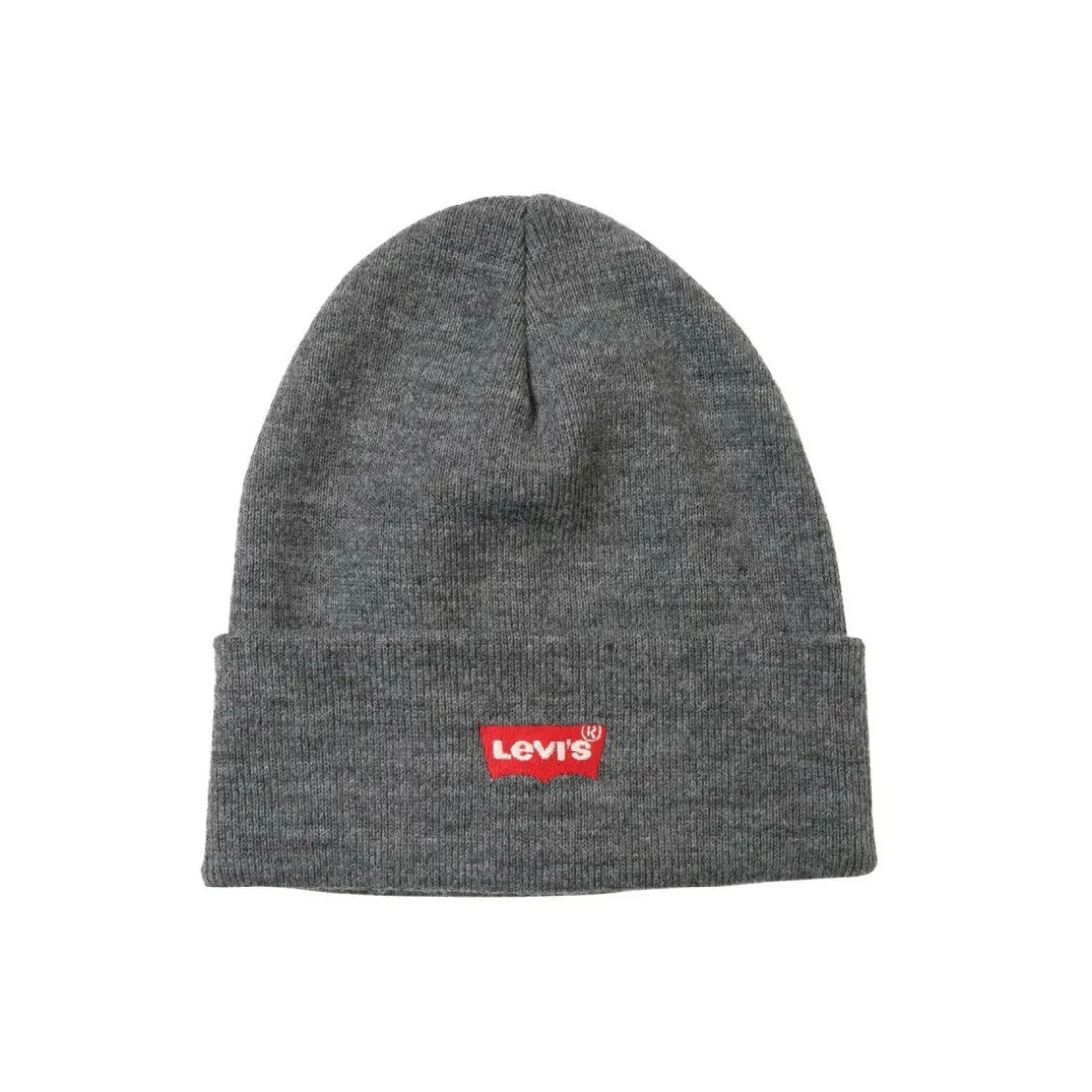 Bonnet brodé gris