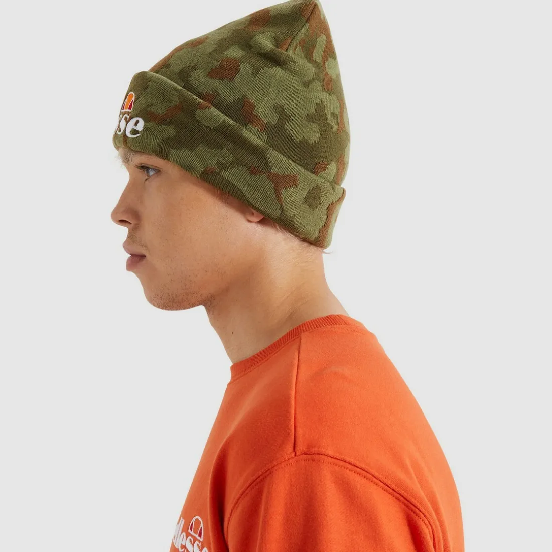 Bonnet Homme Velly Camo Kaki en laine