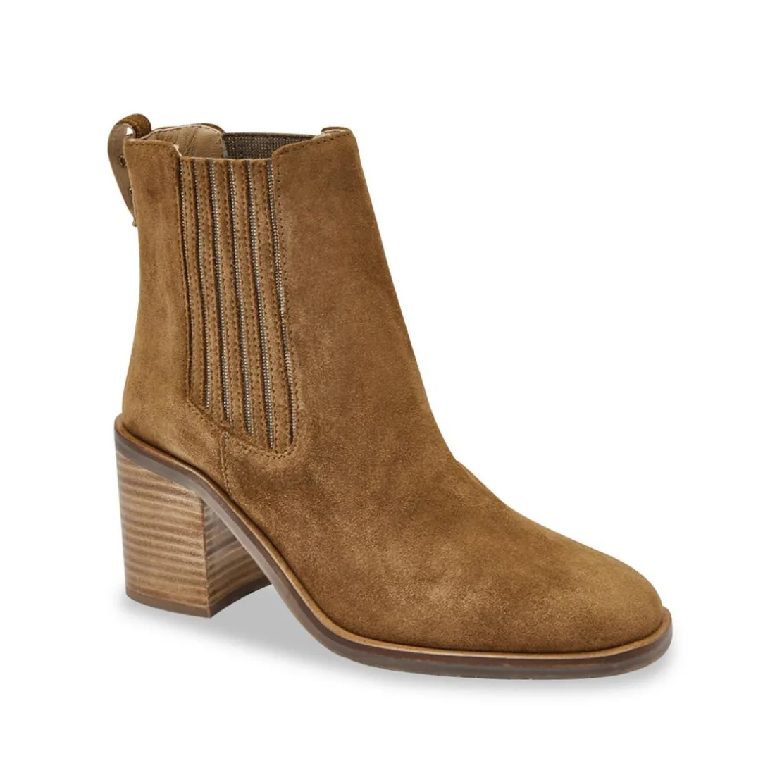 Boots - Camel en cuir