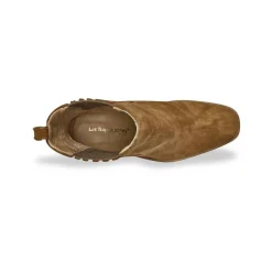 Boots - Camel en cuir