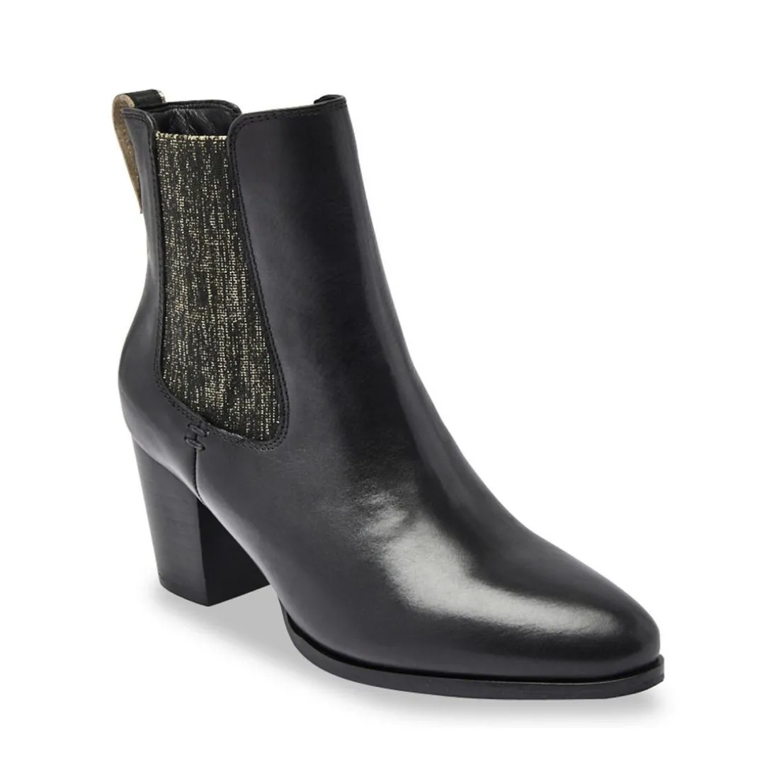 Boots - Noir en cuir