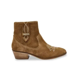 Boots femme camel LADYZ en cuir