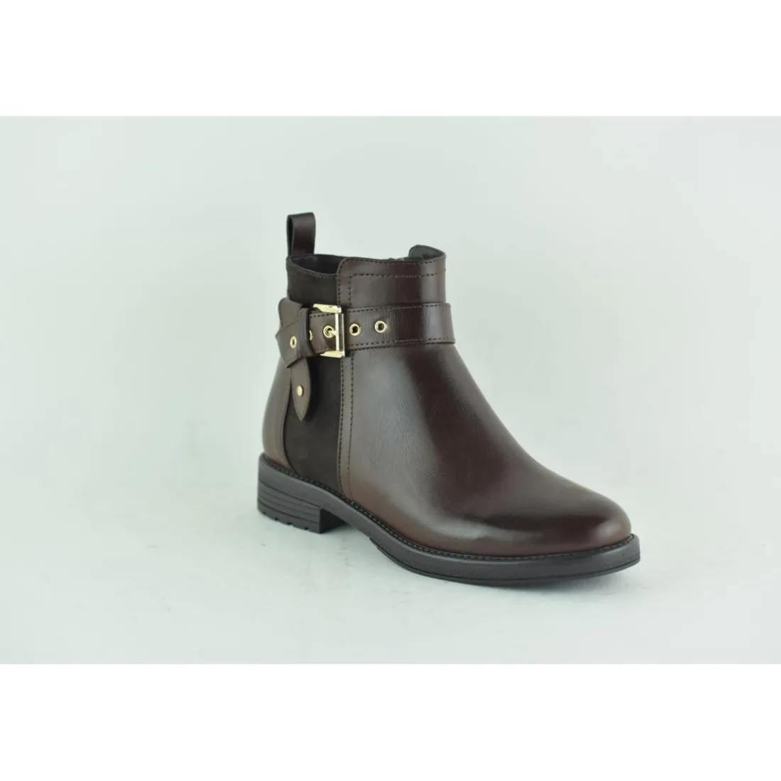 Boots Femme Marron