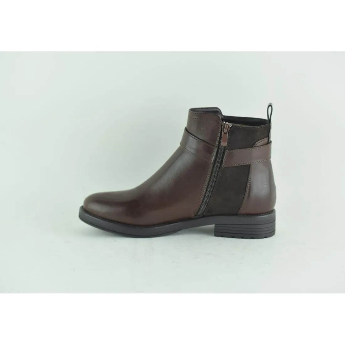 Boots Femme Marron