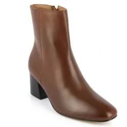 Boots femme marron LUMINA en cuir