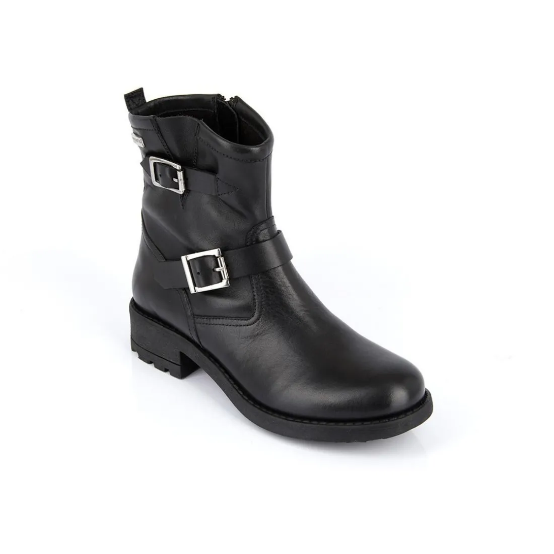 Boots femme noir LOOKY en cuir