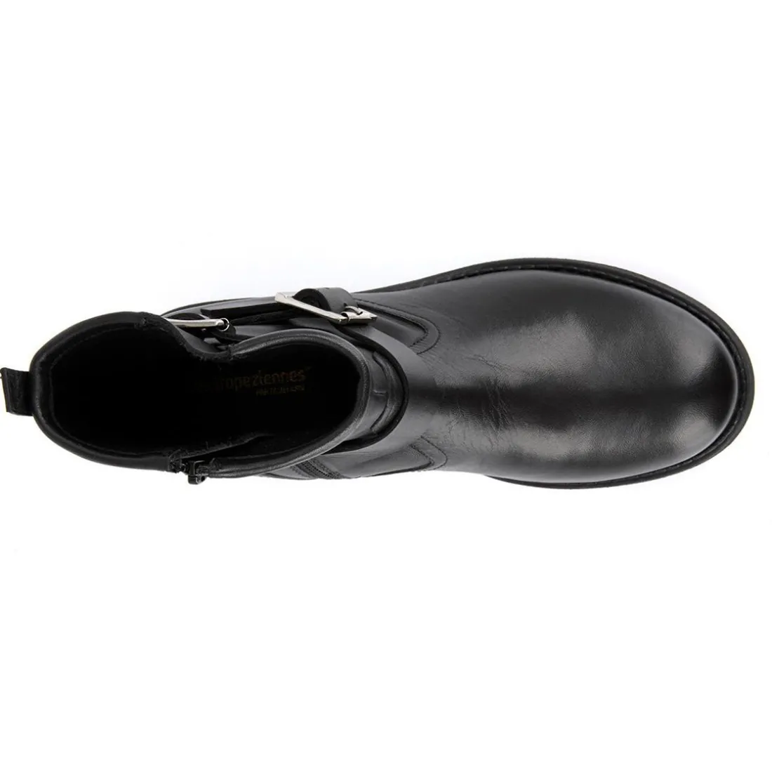 Boots femme noir LOOKY en cuir