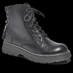 Boots femme noir léopard REVEUSE