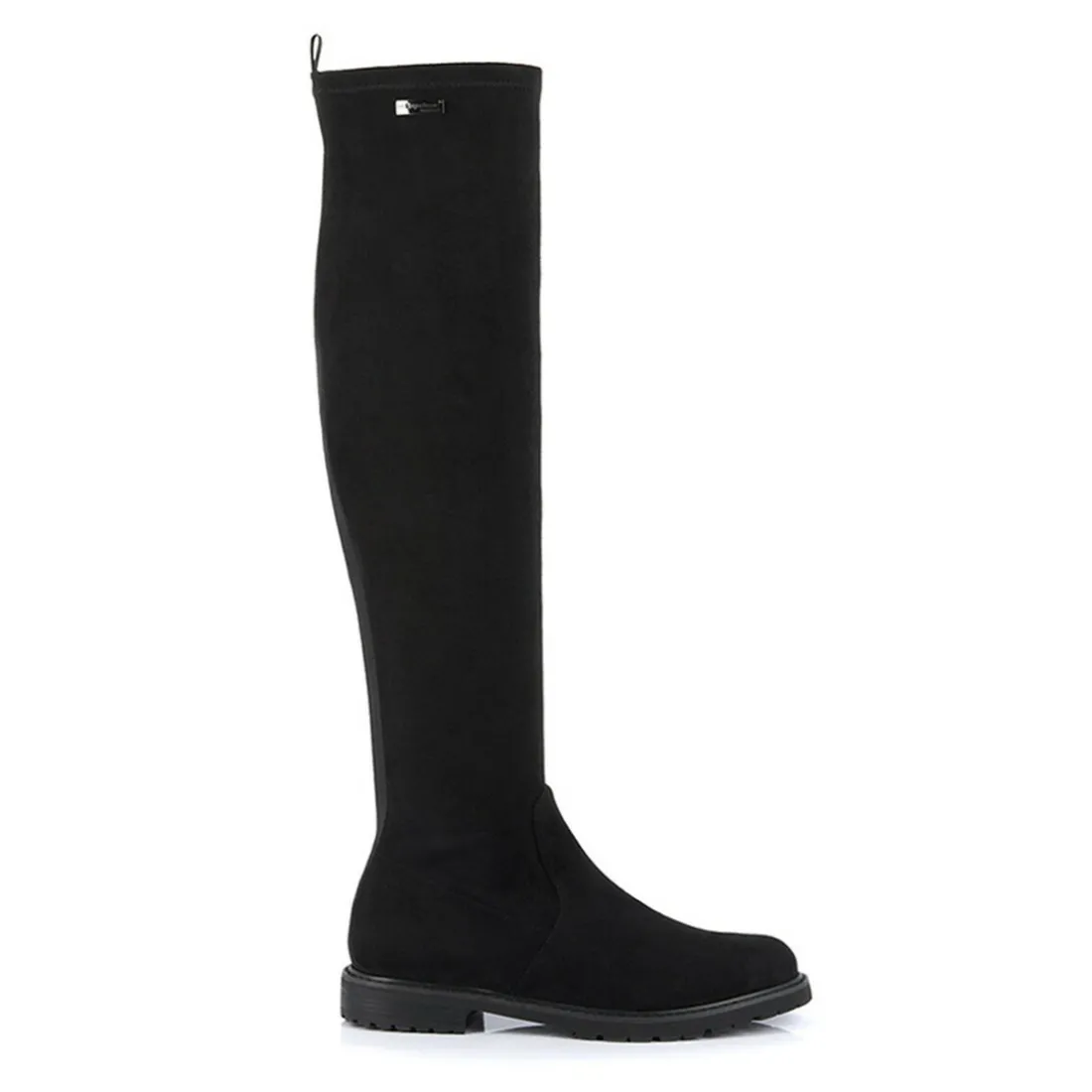 Boots femme noir suede DOREMI