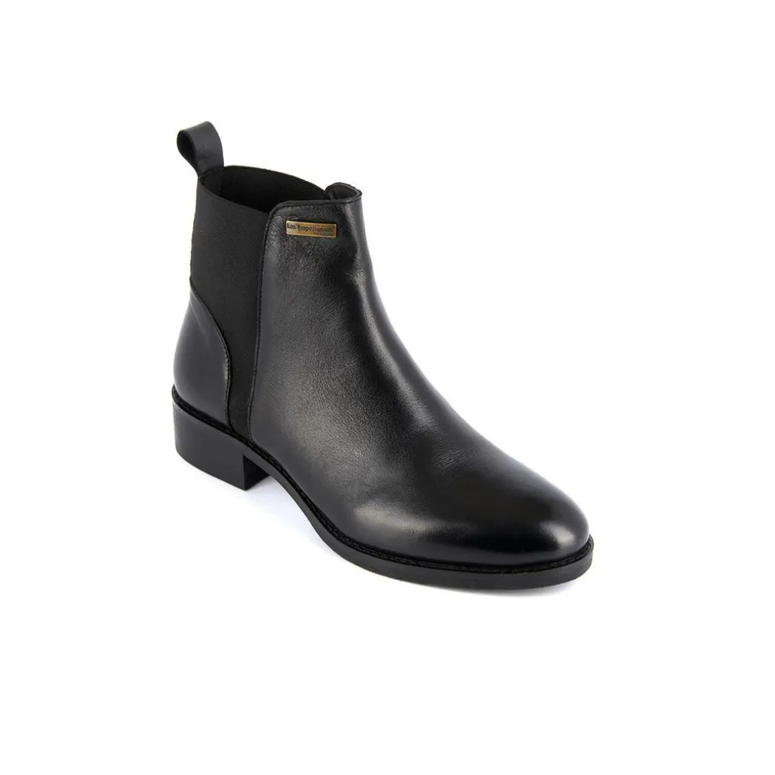 Boots femme noir WINNY en cuir