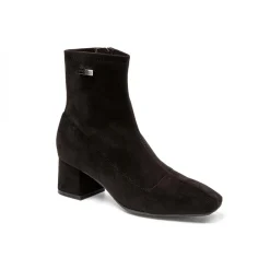 Boots noir-suede DANIELA en cuir