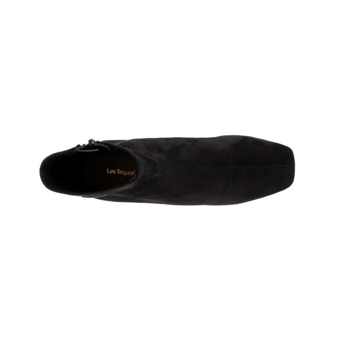 Boots noir-suede DANIELA en cuir