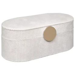 Boîte à bijoux Enya Velours Beige L255cm