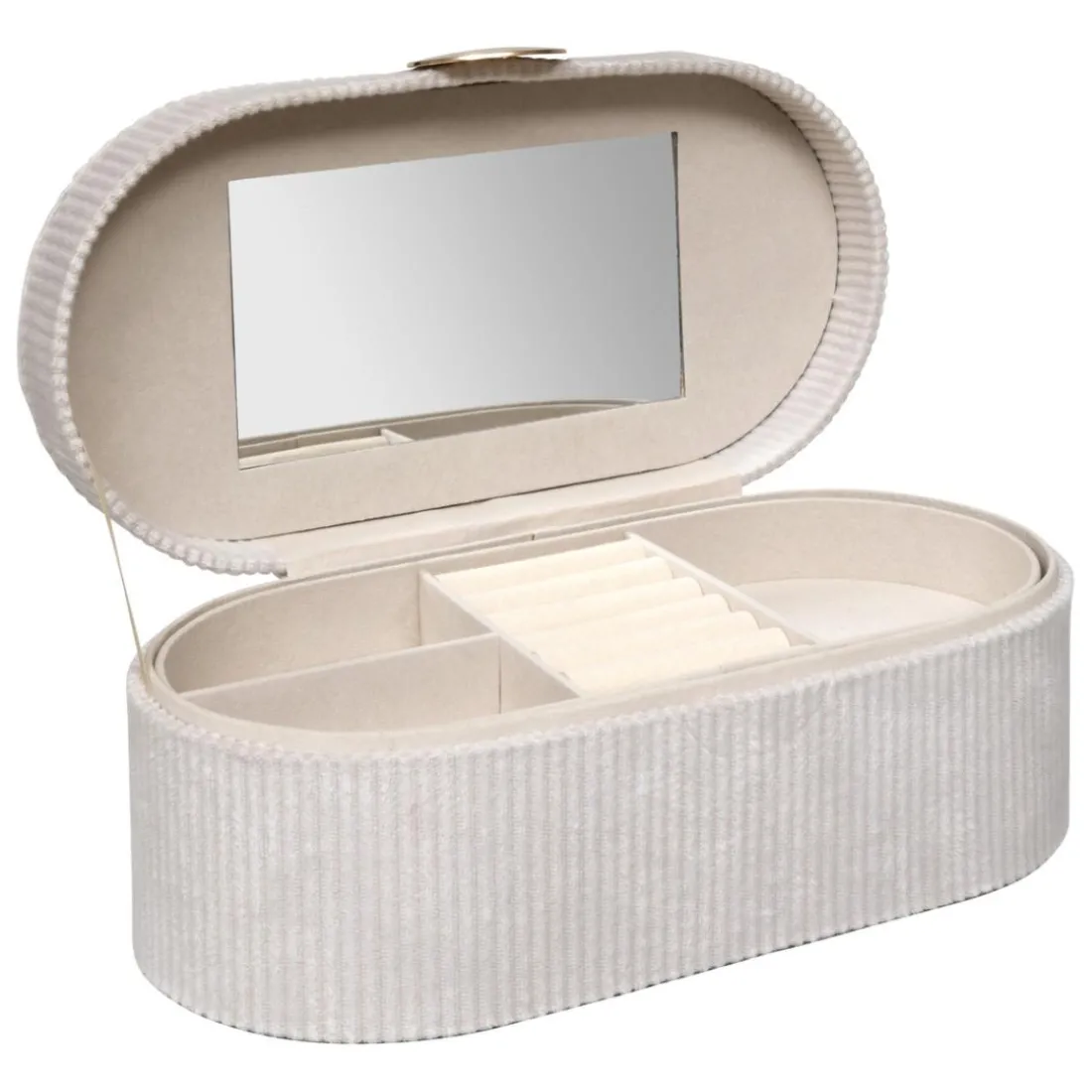 Boîte à bijoux Enya Velours Beige L255cm