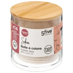 Boîte à cotons lavables